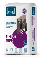 Шпаклёвка гипсовая финишная Bergauf Finish Gips 18 кг
